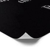 The moon and the truth - Buddha Quote - art print ポスター (角)