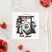 THE MOON GATE Chow スタンダードカクテルナプキン (インサイチュ)