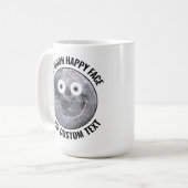 The Moon Happy Face Personalized Custom Large Mug コーヒーマグカップ (正面左)
