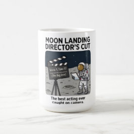 The "Moon Landing: Director’s Cut" コーヒーマグカップ