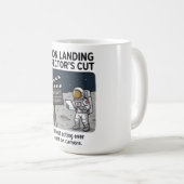 The "Moon Landing: Director’s Cut" コーヒーマグカップ (正面右)