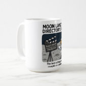 The "Moon Landing: Director’s Cut" コーヒーマグカップ (正面左)