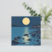 the moon reflecting upon the sea (スタンド正面)