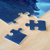 The Moon’s Blessing Over the Celestial Statue ジグソーパズル (側面)