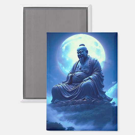 The Moon’s Blessing Over the Celestial Statue マグネット (正面/裏面)