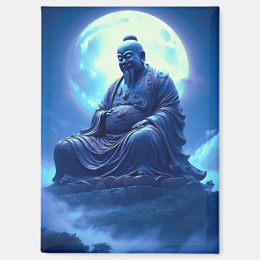The Moon’s Blessing Over the Celestial Statue マグネット (正面)