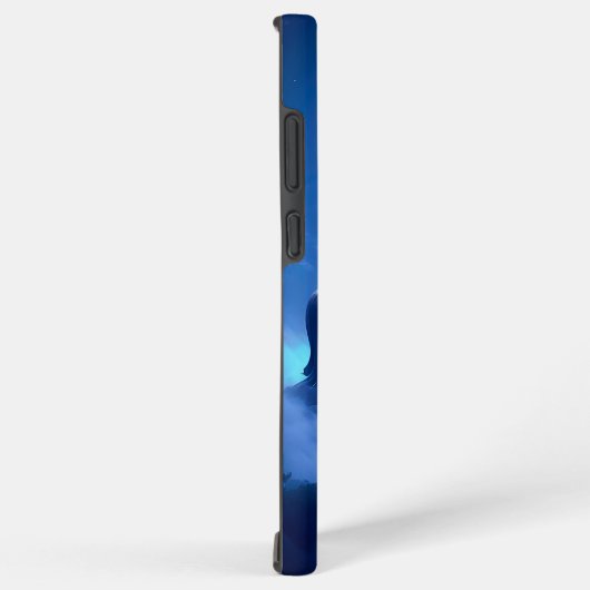 The Moon’s Blessing Over the Celestial Statue Samsung Galaxyケース (右側面)