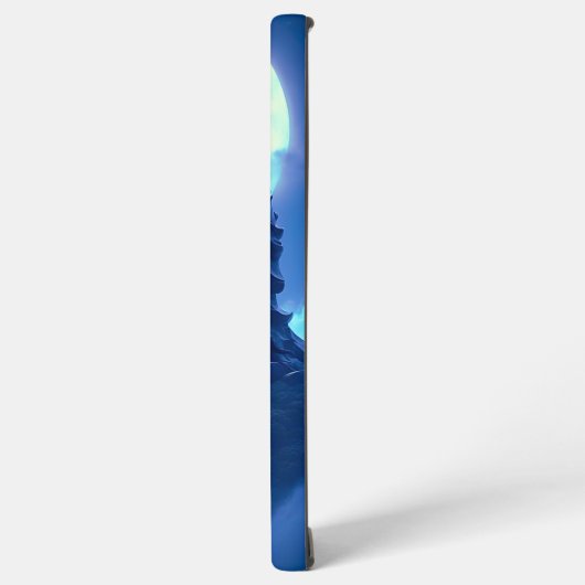 The Moon’s Blessing Over the Celestial Statue Samsung Galaxyケース (左側面)