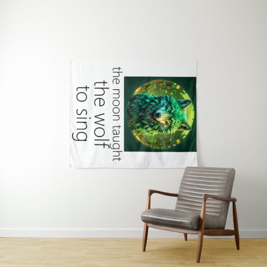 The Moon Taught The Wolf To Sing タペストリー (インサイチュ(横))