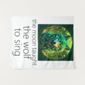 The Moon Taught The Wolf To Sing タペストリー (正面(横))