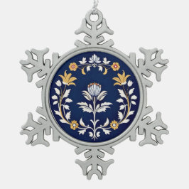 The Moorish Princess of Algarve スノーフレークピューターオーナメント