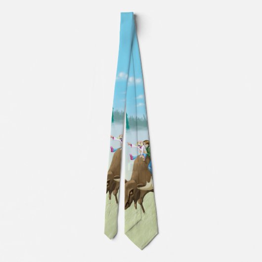 The Moose Riders Page 1 Neck Tie ネクタイ (裏面)