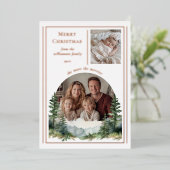 The More The Merrier Christmas Photo  箔シーズンカード (立ち正面)