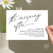 The Morning After, Happily Ever After Brunch 招待状