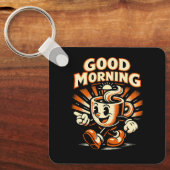 The Morning Brew キーホルダー (正面)