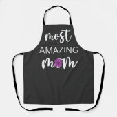 The Most Amazing Mom Mother's Day Gift エプロン (正面)
