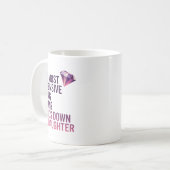 The Most Expensive Thing I Own_ Hands Down My Daug コーヒーマグカップ (正面左)