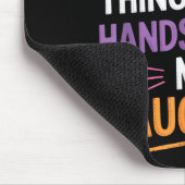 The Most Expensive Thing I Own_ Hands Down My Daug マウスパッド (コーナー)