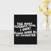 The Most Expensive Thing I Own Hands Down My My Da カード (黄色い花)