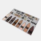 The Most Wonderful Thing In this Classroom Is You ドアマット (アングル)