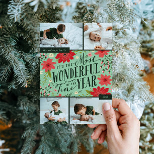 The Most Wonderful Time of Yearフローラ写真 シーズンカード