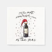 The Most Wonderful Wine of the Year  スタンダードカクテルナプキン (正面)