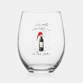 The Most Wonderful Wine of the Year ステムなしワイングラス (裏面)