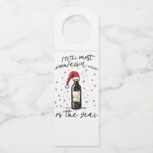 The Most Wonderful Wine Of The Year  ボトルネックタグ (正面)