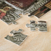 The Mother of God of Tenderness with Saints Icon   ジグソーパズル (側面)