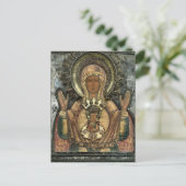 The Mother of God of the Sign Orthodox Icon        ポストカード (スタンド正面)