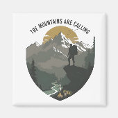 The Mountains Are Calling マグネット (正面)