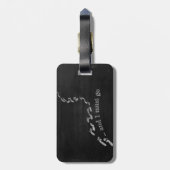 The mountains are calling ラゲッジタグ (裏面縦)