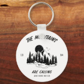 The Mountains are calling and here we go キーホルダー (正面)