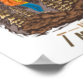 The Mountains Are Calling And I Must Go Hiking ポスター (角)