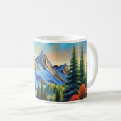 The Mountains Call Me コーヒーマグカップ (正面右)