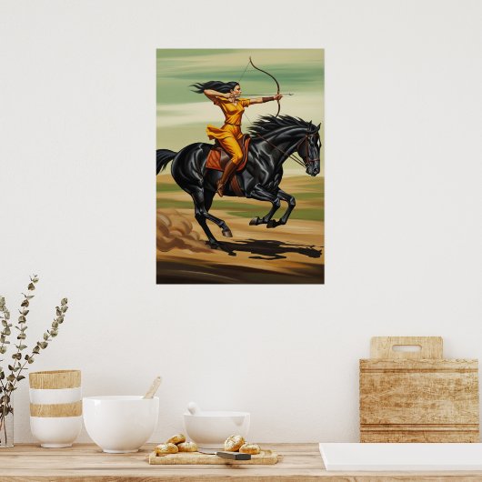 The Mounted Archery Champion ポスター (キッチン)