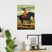 The Mounted Archery Champion ポスター (ホームオフィス)