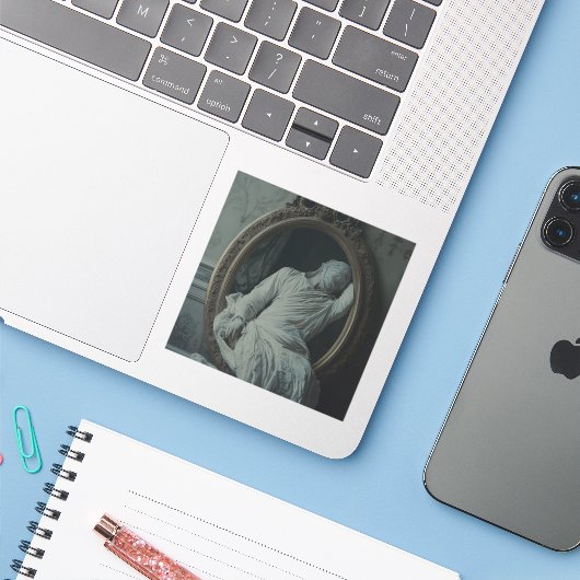 The Mourning After — Gothic Fine Art シール (ノートパソコンとiPhone)
