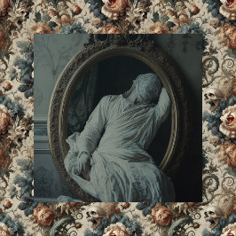 The Mourning After – Gothic Victorian Canvas Art キャンバスプリント