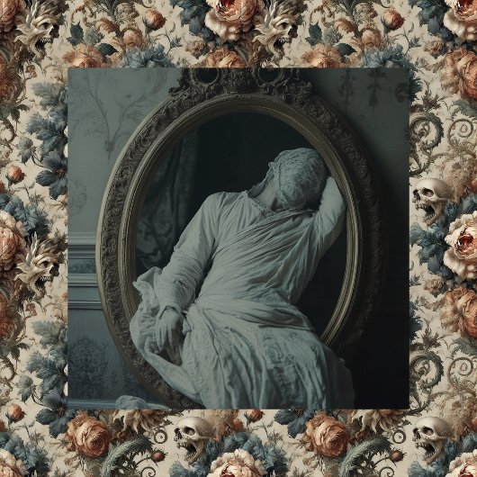 The Mourning After – Gothic Victorian Canvas Art キャンバスプリント