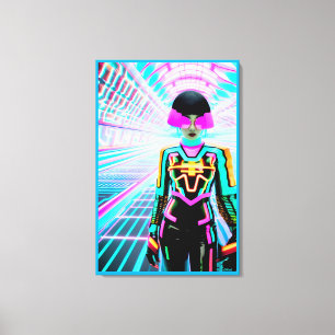 The Movie Tronを見て、今は僕みたいな キャンバスプリント