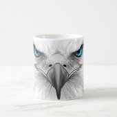 The mug is beautiful with the image of a bird's  コーヒーマグカップ (中央)