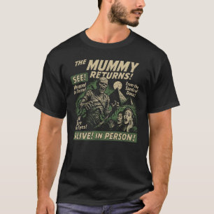 The Mummy Returns映画ポスターヴィンテージハロウィン Tシャツ
