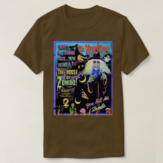 THE MUNSTERS ZOMBO  Tシャツ (デザイン正面)