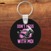 The Muppets Miss Ggy Don't Mess With Moi Small  キーホルダー (正面)