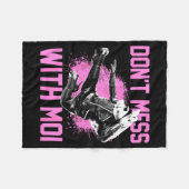 The Muppets Miss Ggy Don't Mess With Moi Small  フリースブランケット (正面(横))