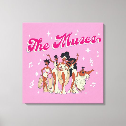 The Muses Canvas Print キャンバスプリント (正面)