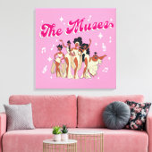 The Muses Canvas Print キャンバスプリント (インサイチュ (リビング))