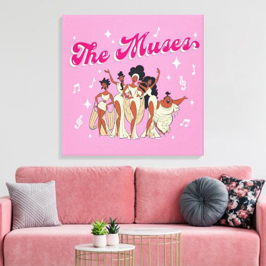The Muses Canvas Print キャンバスプリント (インサイチュ (リビング))