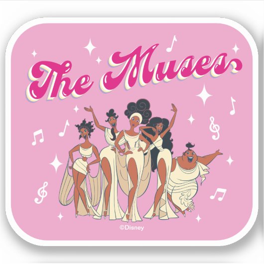 The Muses Sticker シール (正面)
